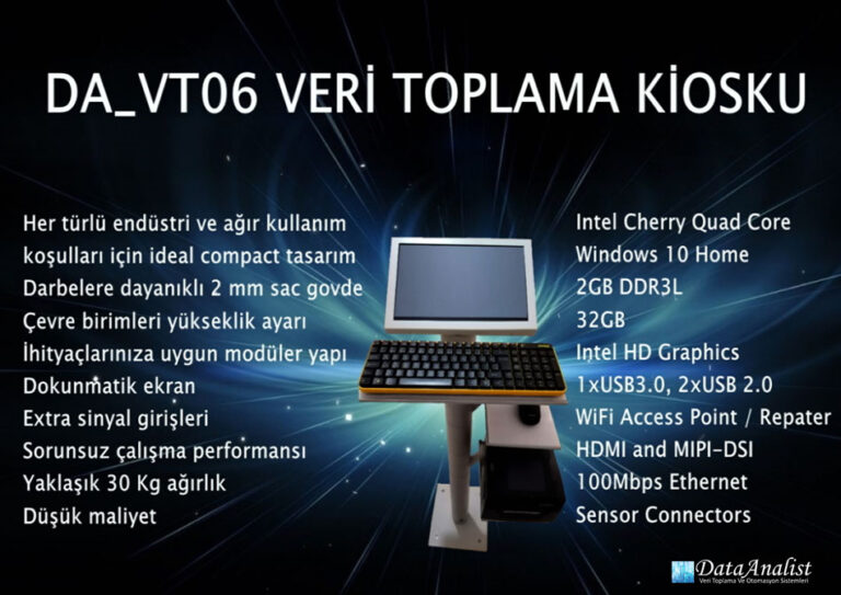 DA_VT06 Veri Toplama Kiosku